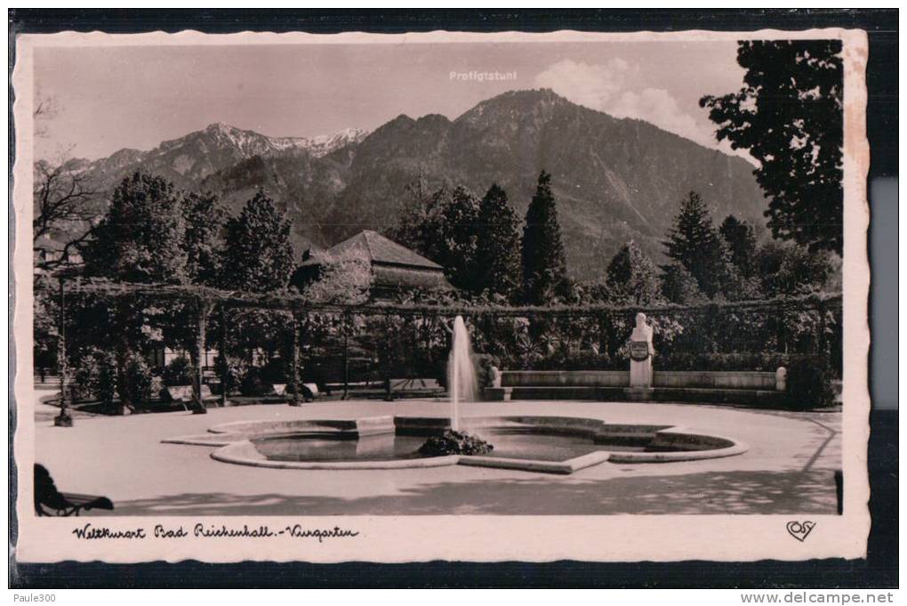 Bad Reichenhall - Springbrunnen Im Kurpark - Bad Reichenhall