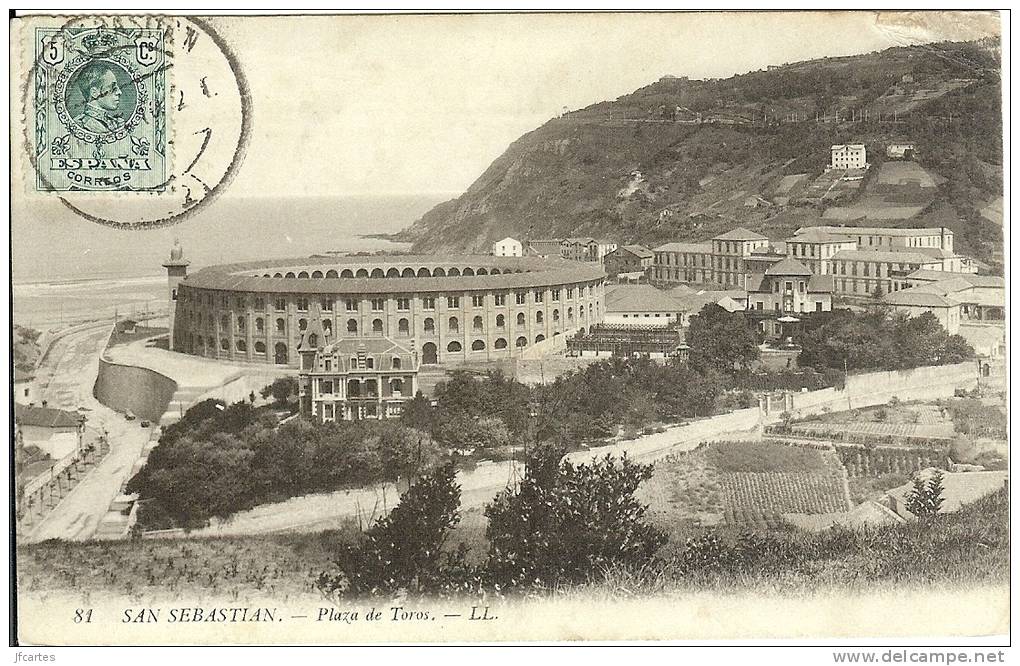 Etr - Espagne - SAN SEBASTIAN - Plaza De Toros - Autres & Non Classés