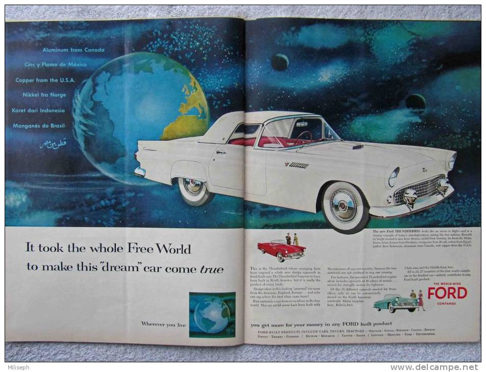 Magazine LIFE - JULY 11 , 1955 - INTER. ED. -  Publicités Voitures  MORRIS MINOR - AUSTIN OF ENGLAND - FORD     (3030) - Nieuws / Lopende Zaken