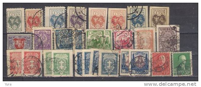Lot 146 Lithuania  2 Scans 47 Different - Lithuania