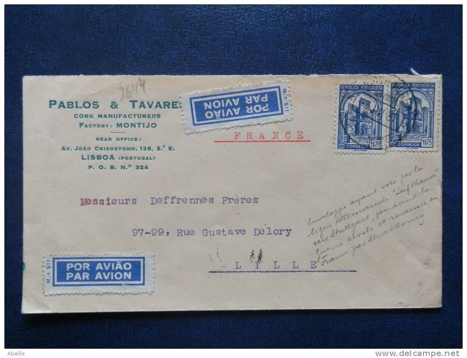 A2644  LETTRE POUR LILLE  P.A.. - Lettres & Documents