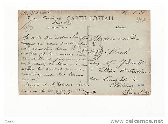 Carte 1915 PISCOP / LA TOURELLE DE BLEMUR - Pontcelles