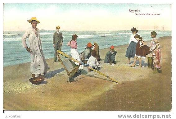 EGYPTE. PECHEURS DES MOULES. - Personen