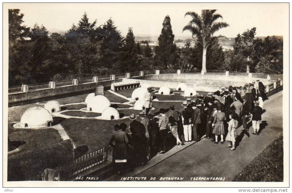 Sao Paulo Old Real Photo Postcard - São Paulo