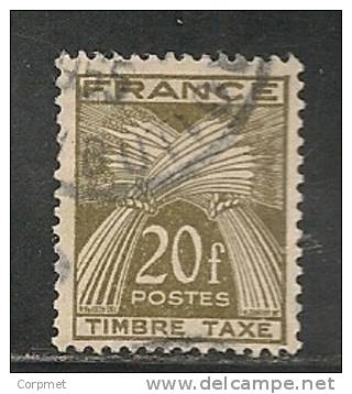 FRANCE - 1960 TIMBRES-TAXE  Yvert # 92  - USED - 1960-.... Gebraucht