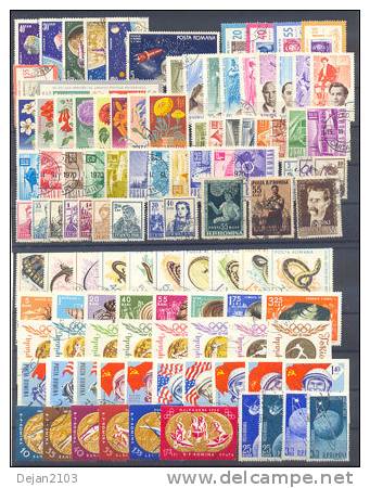 Romania Olympic Games,cosmos,flora,fauna 1960-1965 USED - Sonstige & Ohne Zuordnung