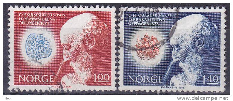 NOORWEGEN - Michel - 1973 - Nr 658/59 - Gest/Obl/Us - Gebraucht