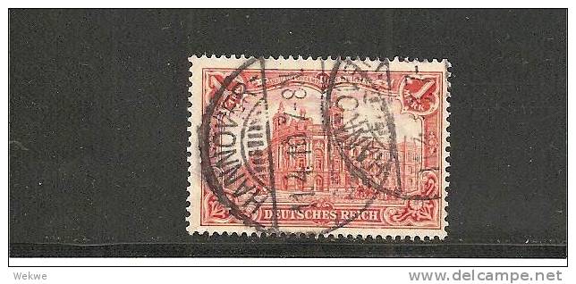 Mi.nr.94AI O/ 1905, Postamt, Wz. Rauten - Gebraucht