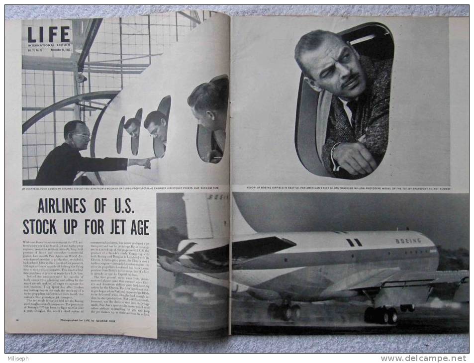 Magazine LIFE - NOVEMBER 14 , 1955 - INTER. ED. - THE TRUMAN MEMOIRS -  Peintre Giorgione  (3035) - News/ Current Affairs