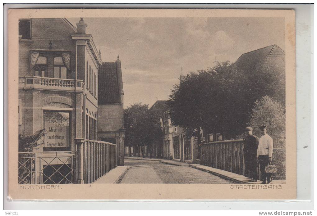 4460 NORDHORN, Stadteingang 1913 - Nordhorn