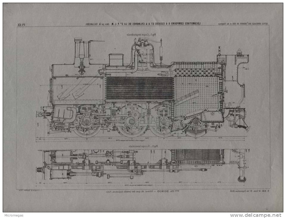 Chemins De Fer De L´Etat - Matériel & Traction - Locomotives - 150-001 à 150-010 - Documentation Technique - Machines