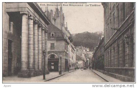 .BESANCON ( Rue Megevand  Le Theatre ) - Besancon