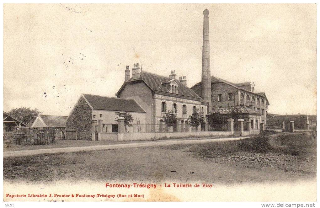 CPA - Fontenay Trésigny (77) - La Tuilerie De Visy - Fontenay Tresigny