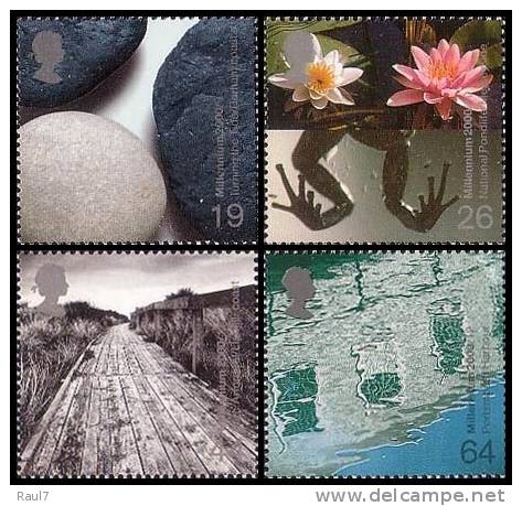 GRAND-BRETAGNE - 2000 Millénium 3 - L'Eau - 4v Neufs// Mnh - Unused Stamps