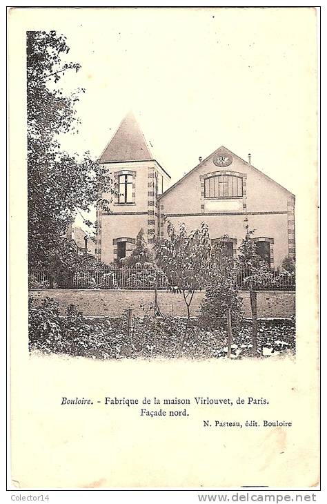 72 BOULOIRE  FABRIQUE DE LA MAISON VIRLOUVET  DE PARIS - Bouloire