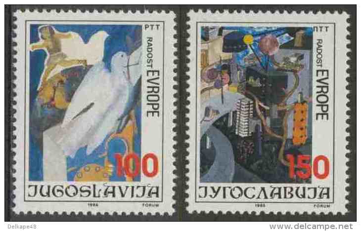 Jugoslavija Yugoslavia 1986 Mi 2194 /5 YT 2073 /4 ** Children's Paintings / Kinderzeichnungen / Dessin D'enfants - Ongebruikt