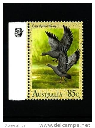 AUSTRALIA - WATERBIRDS  85 C.  CAPE BARREN GOOSE   REPRINT 1 KOALA  MINT NH - Proofs & Reprints