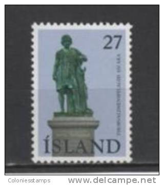 (SA0599) ICELAND, 1975 (Centenary Of Thorvaldsen Society). Mi # 511. MNH** Stamp - Ungebraucht