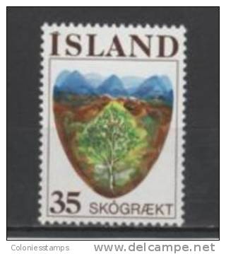 (SA0593) ICELAND, 1975 (Reforestation). Mi # 512. MNH** Stamp - Unused Stamps