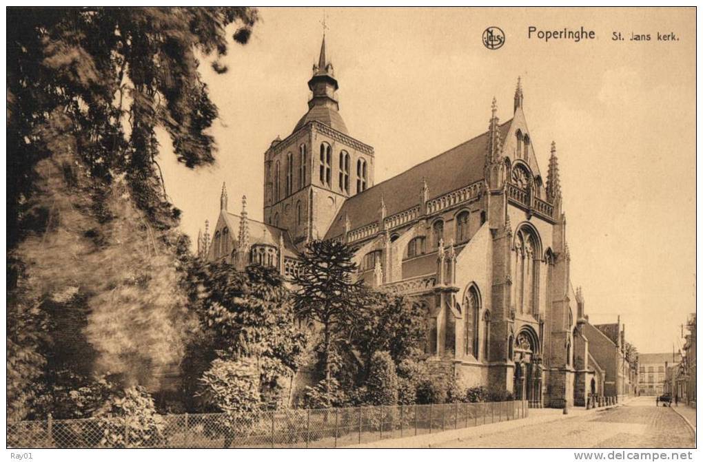 BELGIQUE - FLANDRE OCCIDENTALE - POPERINGE - St. Jans Kerk. - Poperinge