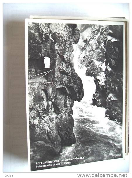 Zwitserland Schweiz Suisse Switserland GR Schlucht Andeer - Andeer