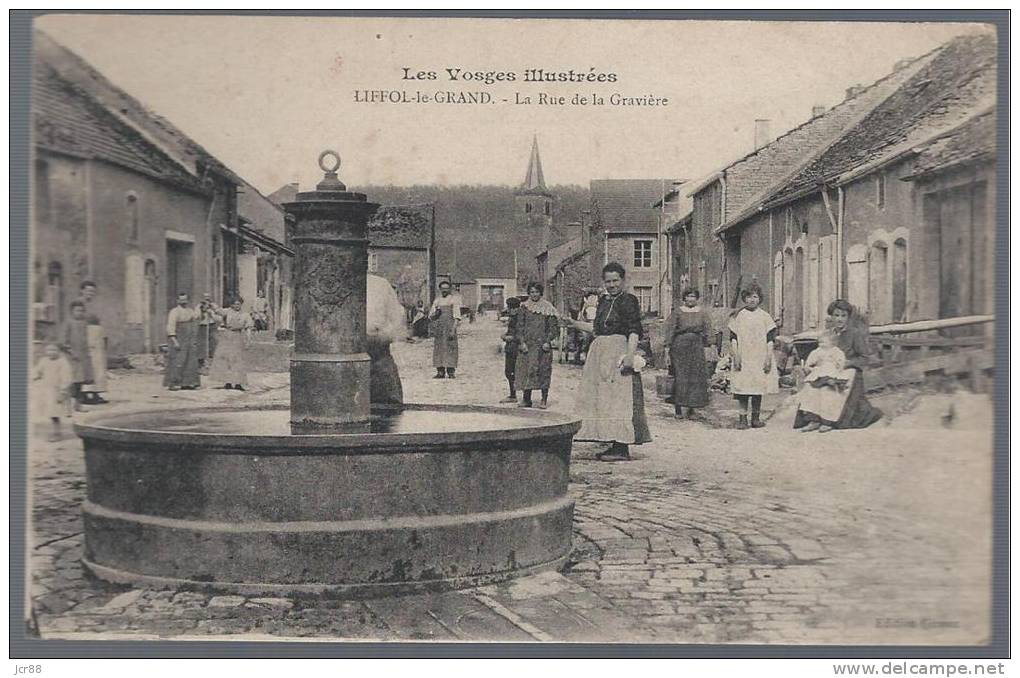 88 - Vosges - Liffol Le Grand - Rue De La Gravière - Liffol Le Grand