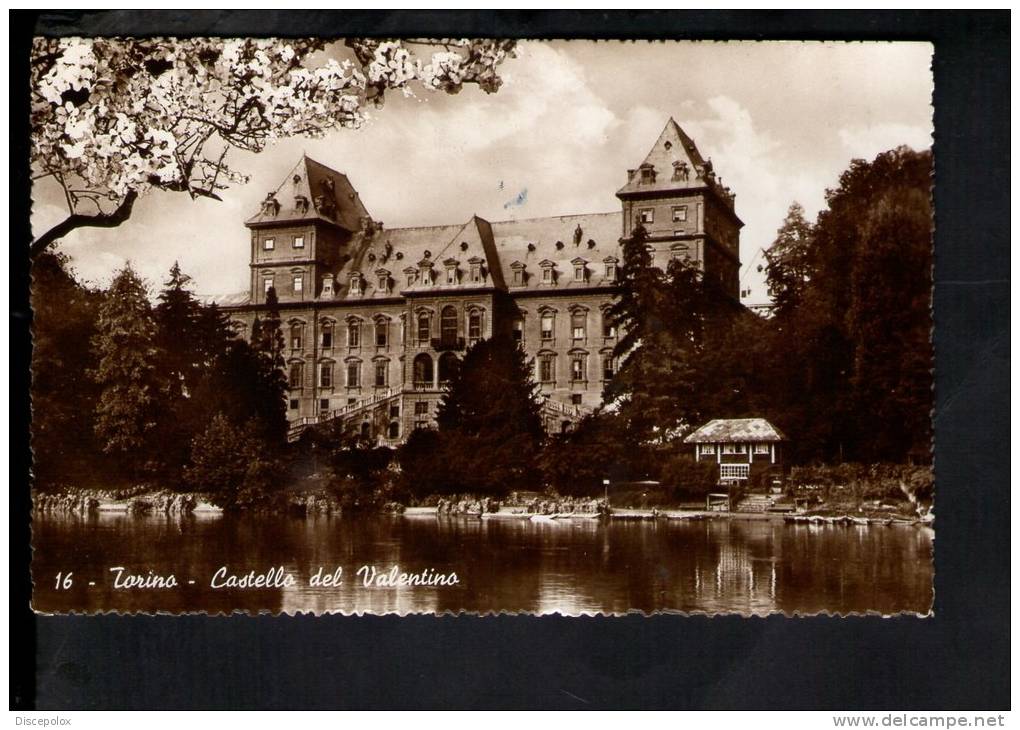 D2717 Torino, Castello Del Valentino - V. 1948 - Annullo: Lotteria Italia - Ediz. SACAT - Vera Fotografia - Castello Del Valentino