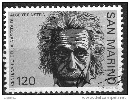 1979 Centenario Della Nascita Di Albert Einstein - Used Stamps