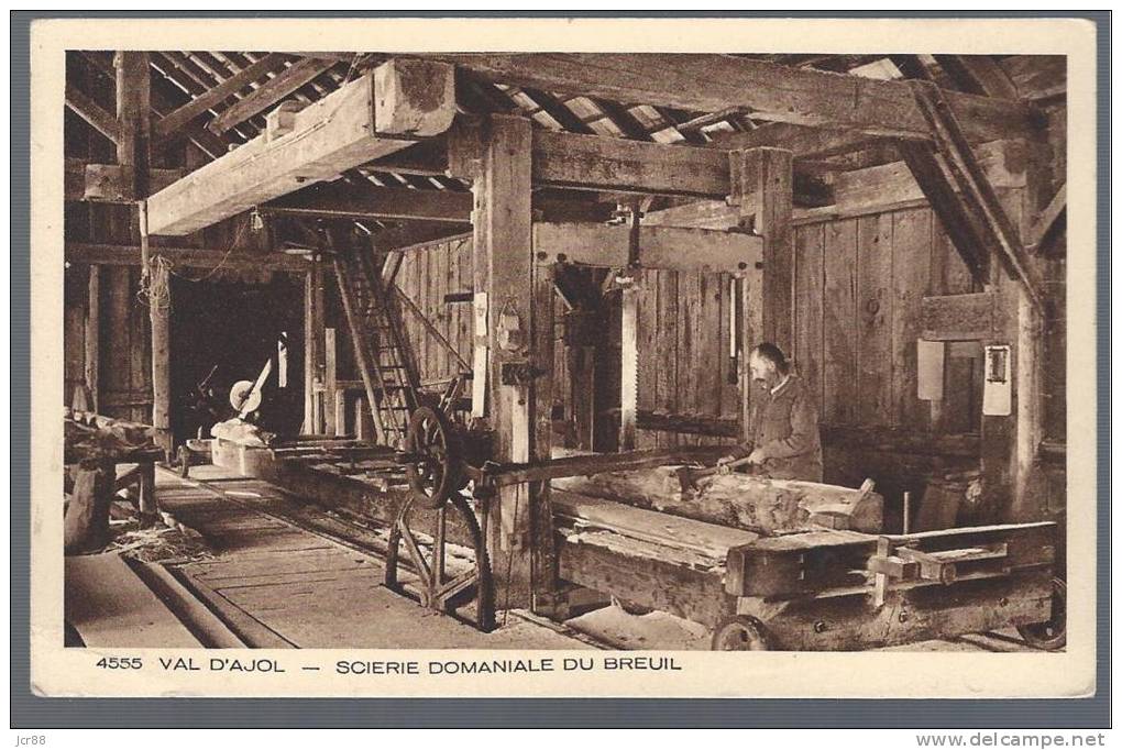 88 -  Vosges - Val D'Ajol - Scierie Domaniale Du Breuil - Autres & Non Classés