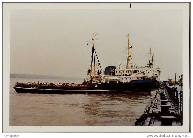 A0081 Ship Photo ELBE (tug, Boat) - Tugboats