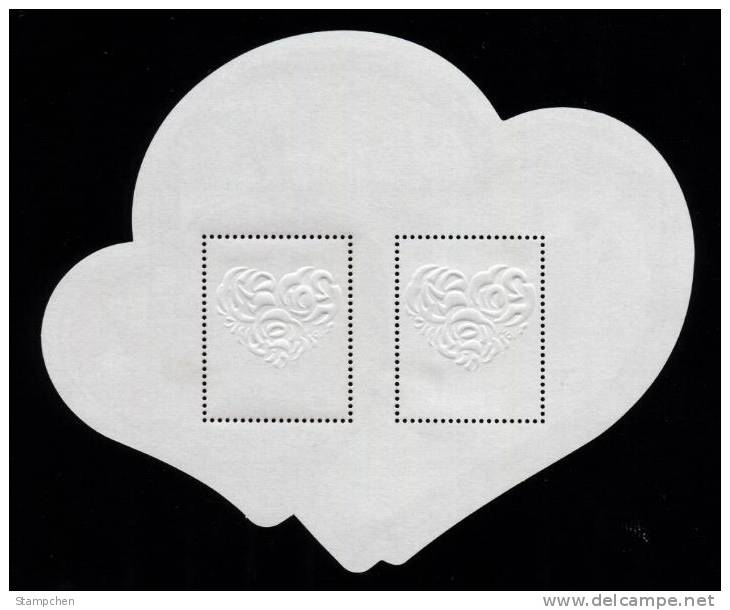 2013 Valentine Day Stamps & S/s Love Heart Rose Flower Heart-shaped Number Code Unusual - Oddities On Stamps