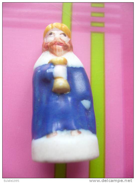 Fève Santon Creche Nativite : ROI MAGE 4cm Nazareth 2004 - Santons