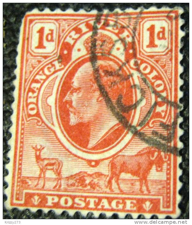 Orange River Colony 1903 King Edward VII 1d - Used - Orange Free State (1868-1909)
