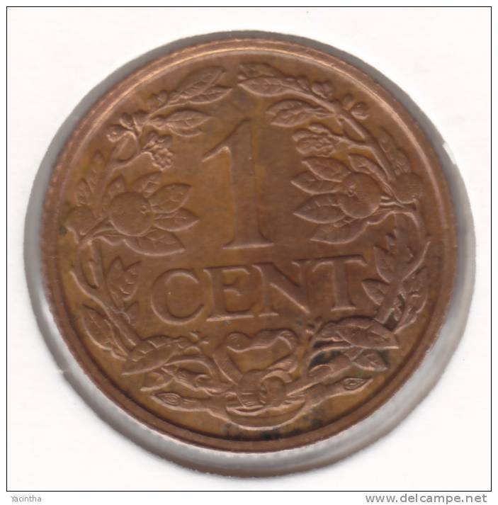 Nederland   1 Cent   Wilhelmina  1927  /   (2162) - 1 Centavos