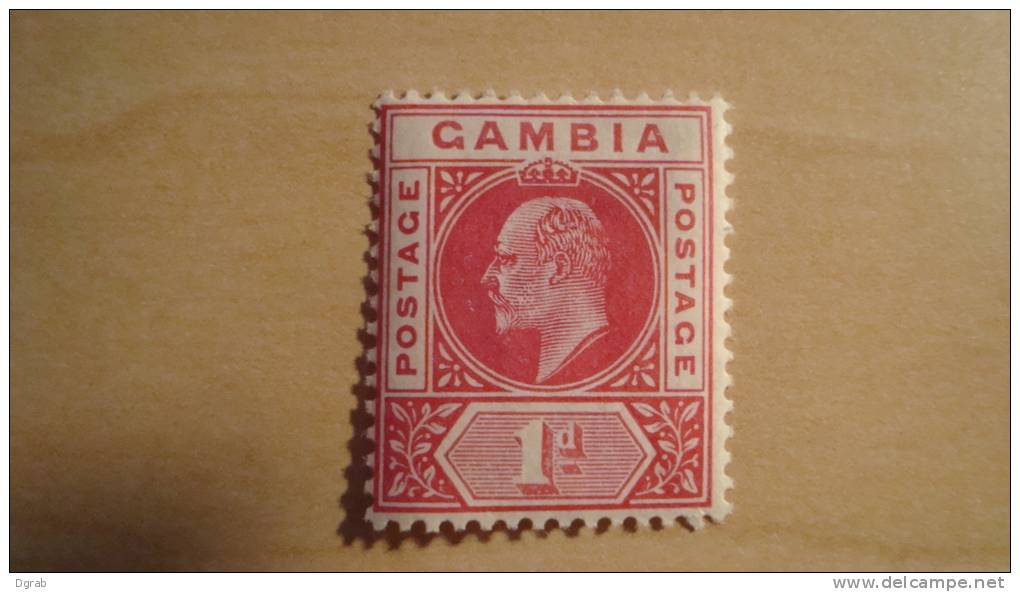 Gambia  1921  Scott #88  MH - Gambia (1965-...)