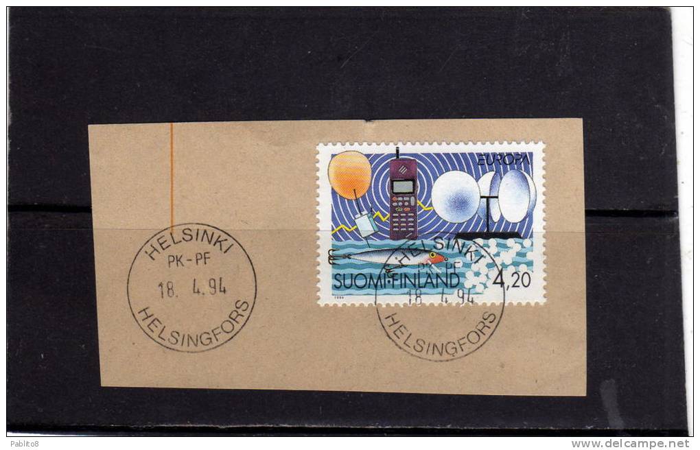 SUOMI FINLAND - FINLANDIA - FINLANDE 1994 EUROPA USED - Used Stamps