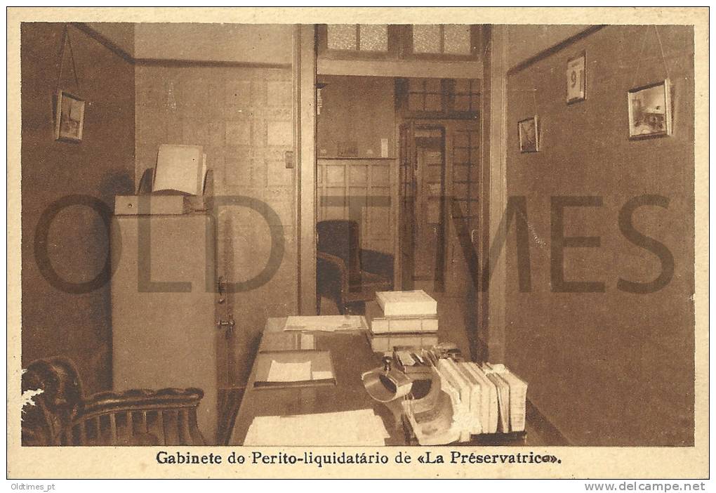 PORTUGAL - LA PRÉSERVATRICE - GABINETE DO PERITO-LIQUIDATÁRIO - 40S PC. - Andere & Zonder Classificatie