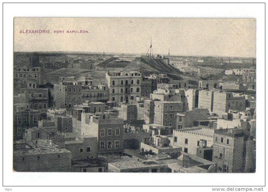 PAYSAGE, 1900/1920 - EGYPTE Alexandrie  « Fort Napoléon»  Neuve, Non Ecrite, - Alexandria