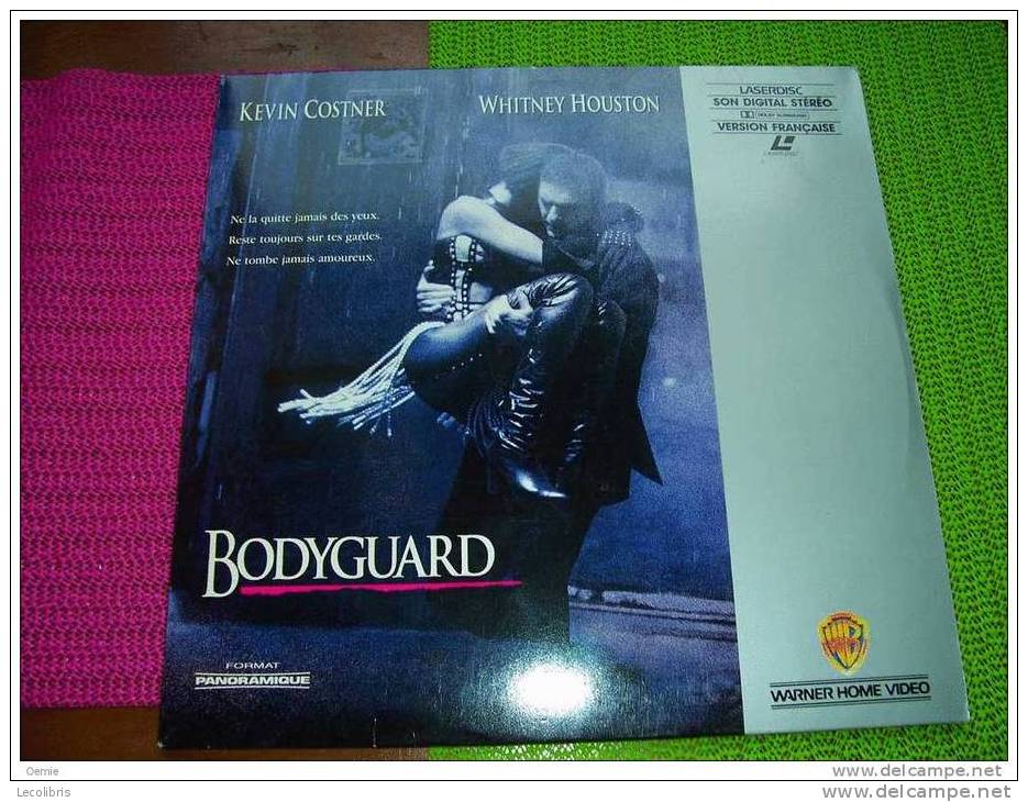 BODYGUARD AVEC KEVIN COSTNER ET WHITNEY HOUSTON °°°°°  LASERDISC - Otros