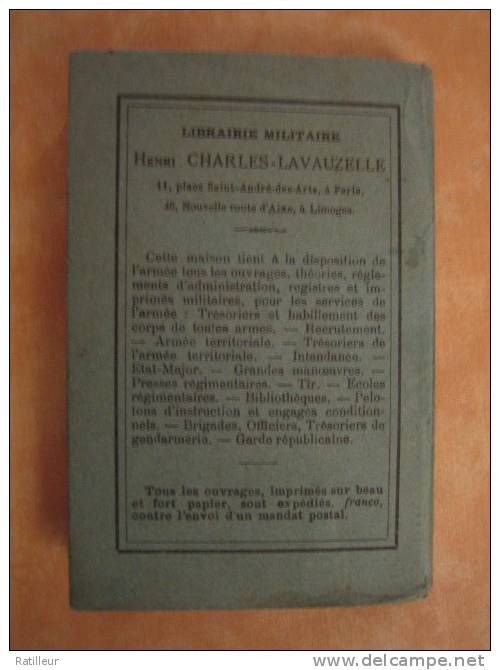 Réglement Sur L´Instruction à Pied Dans Les Escadrons Du Train Des Equipages Militaires. - Français