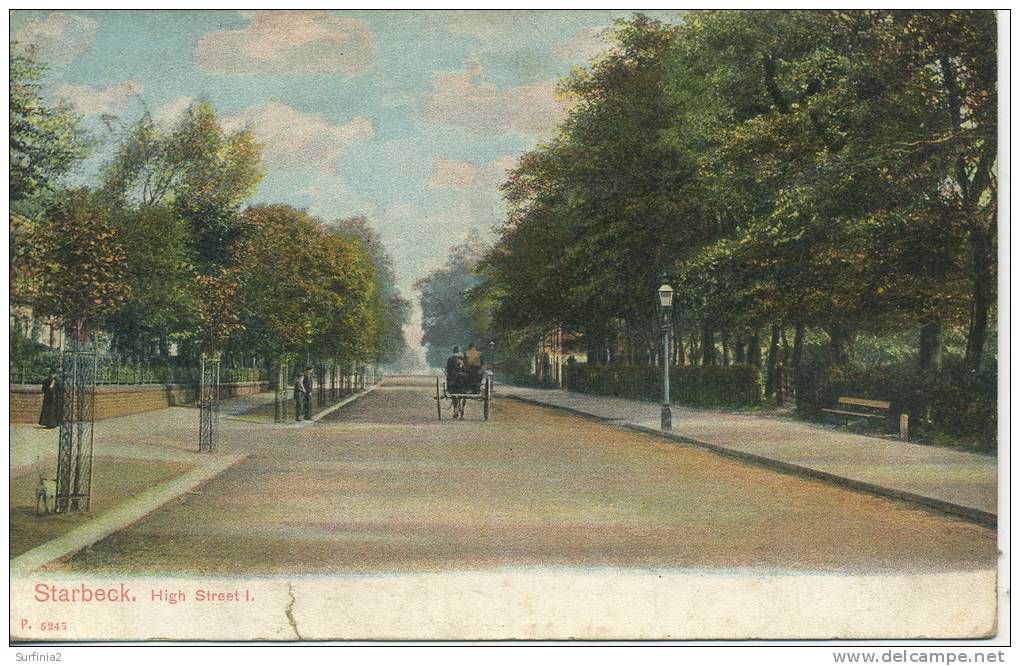 STARBECK (Nr HARROGATE) - HIGH STREET 1909    Y1752 - Harrogate