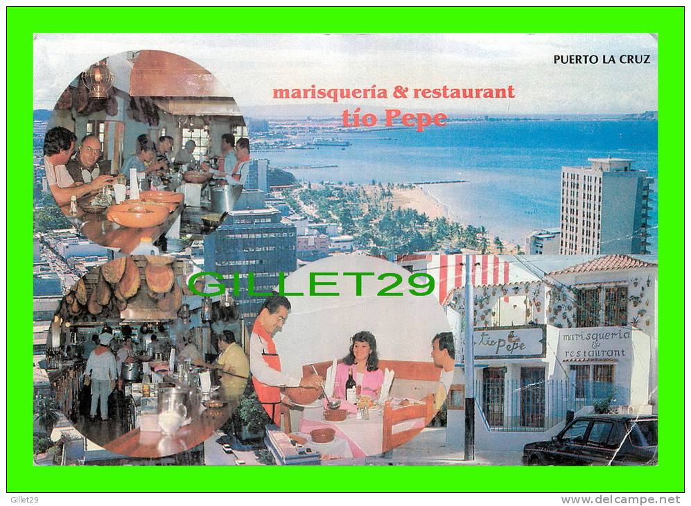 PUERTO LA CRUZ, VENEZUELA - TIO PEPE, MARISQUERIA & RESTAURANT - TRAVEL IN 1988 - - Venezuela