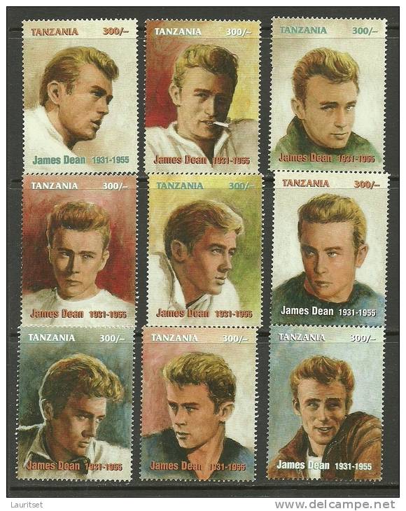 TANZANIA James Dean MNH - Altri & Non Classificati