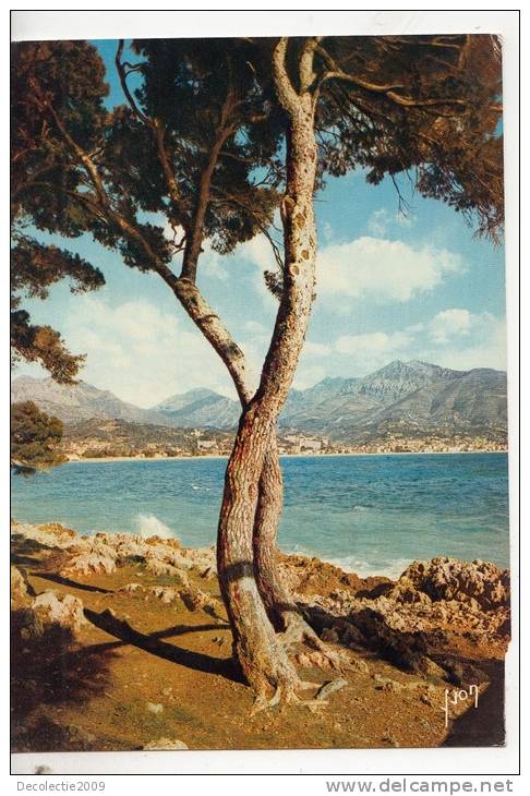 BR49244 Vue Du Cap Martin Menton    2 Scans - Menton