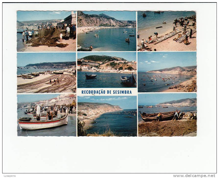 Portugal Cor 20290 - SESIMBRA - RECORDAÇÃO DE SESIMBRA   - F-270 IBEREX - Setúbal