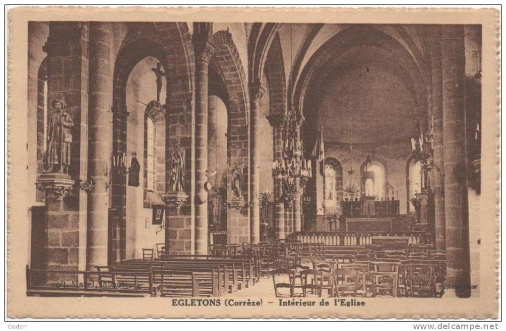 EGLETONS - Intérieur De L´Eglise - Egletons