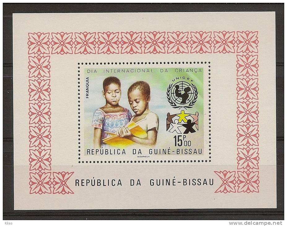 GUINEA - BISSAU 1979 International Day Of The Child - UNICEF