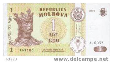 Moldova 1 Lei 1994 UNC - Moldawien (Moldau)