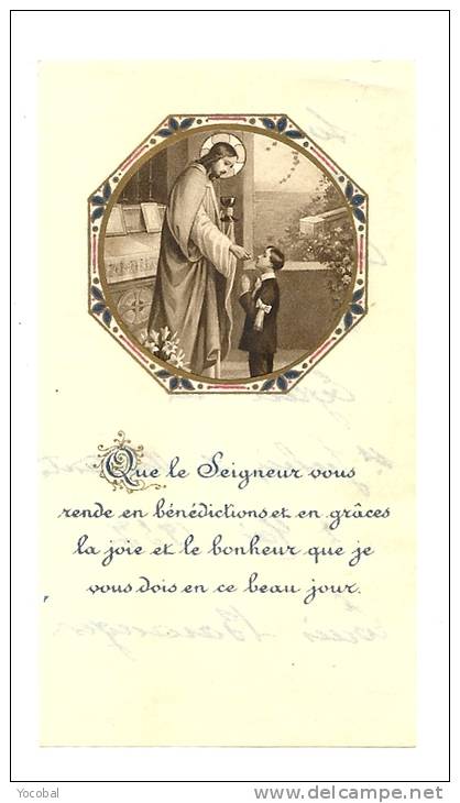 Image Religieuse, Communion Solennelle - 2 Mai 1937 - - Images Religieuses