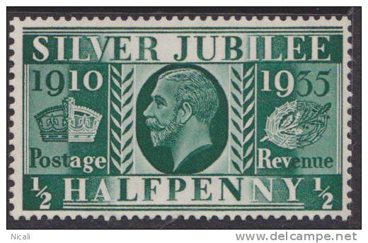 GB 1935 1/2d KGV Inv Wmk SG 453w HM XV231 - Unused Stamps